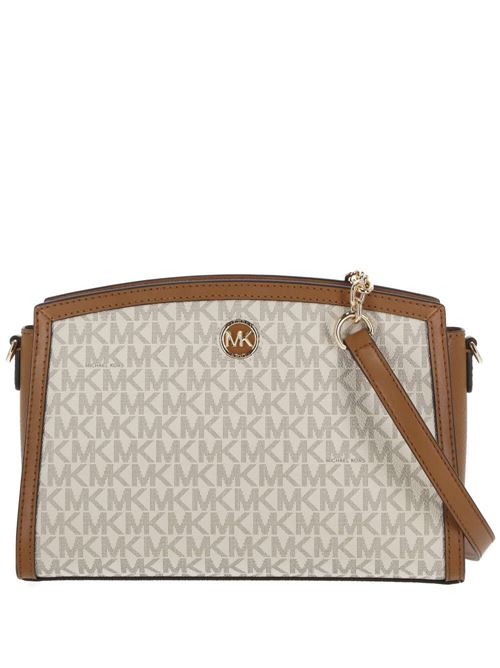 Women's large Chantal shoulder bag Michael Kors | 32R3G7CC3B149VANILLA/ACRN